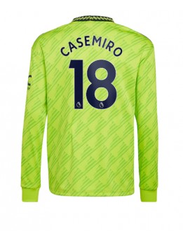 Manchester United Casemiro #18 Ausweichtrikot 2022-23 Langarm